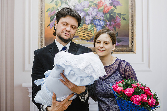 фотосъемка, фотосессия - выписка из роддома, Люберцы