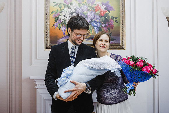 фотосъемка, фотосессия - выписка из роддома, Люберцы