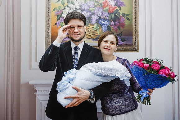 фотосъемка, фотосессия - выписка из роддома, Люберцы