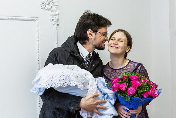 фотосъемка, фотосессия - выписка из роддома, Люберцы