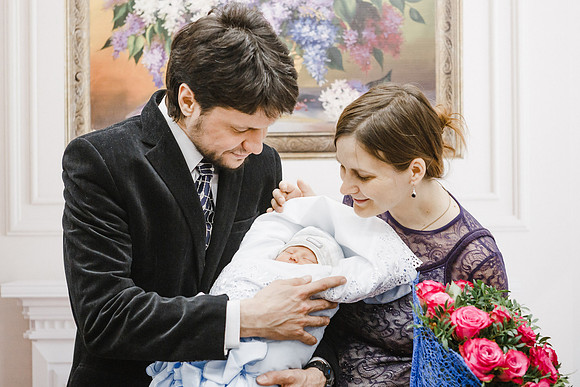 фотосъемка, фотосессия - выписка из роддома, Люберцы