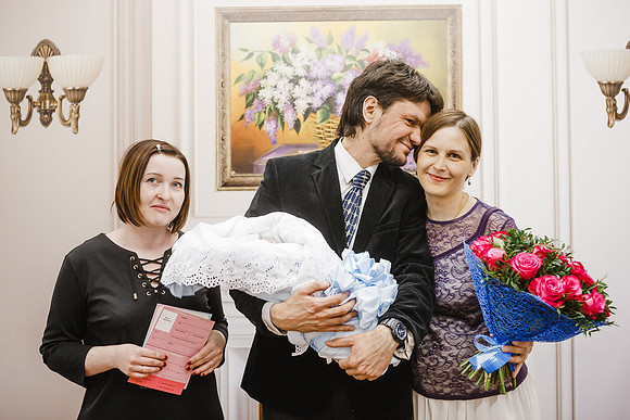 фотосъемка, фотосессия - выписка из роддома, Люберцы
