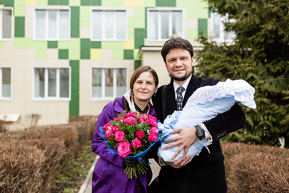 фотосъемка, фотосессия - выписка из роддома, Люберцы