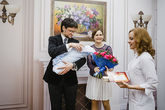 фотосъемка, фотосессия - выписка из роддома, Люберцы